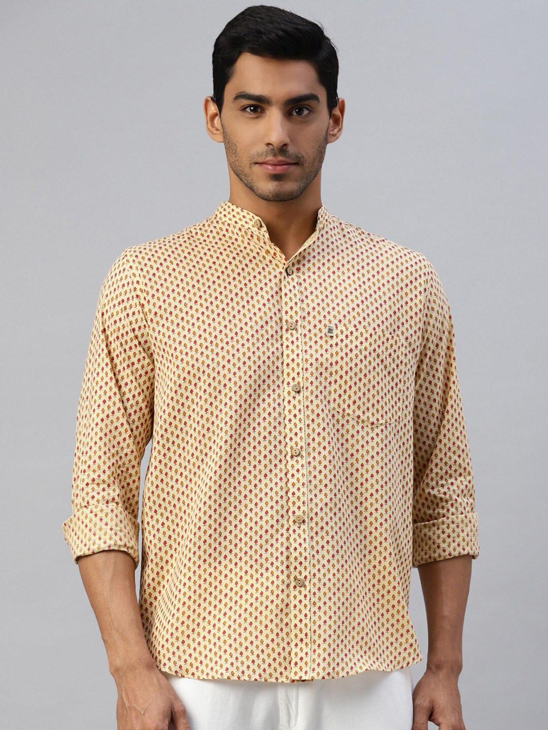 Readiprint Comfort Floral Printed Casual Cotton Shirt