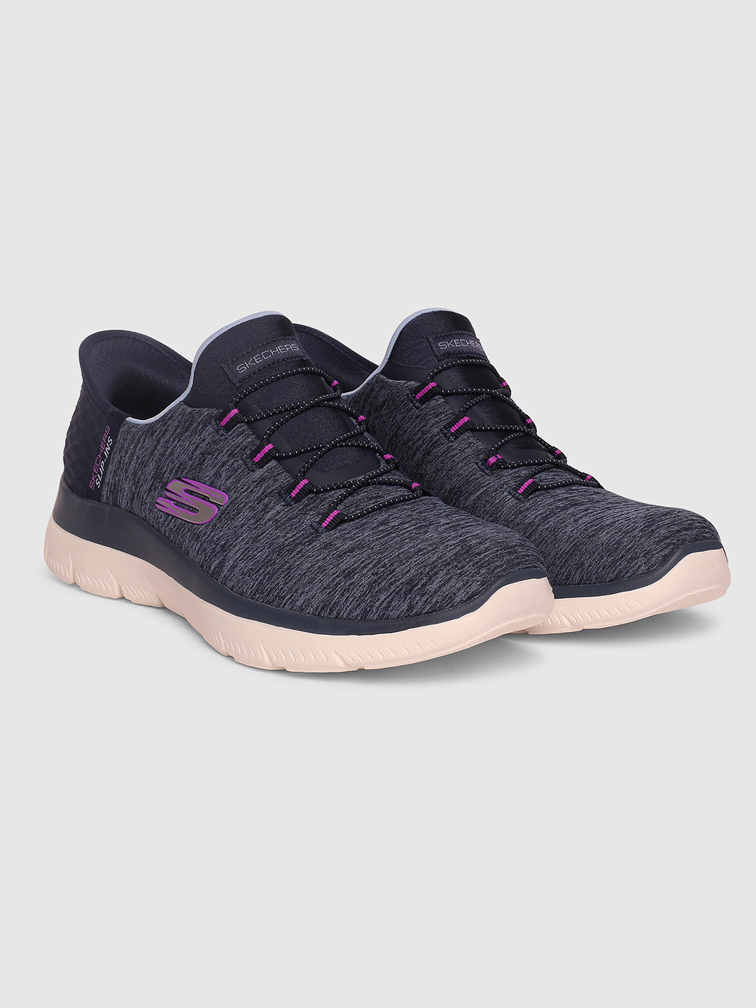 Skechers Women SUMMITS-DAZZLING HAZE Casual Slip Ins Shoe