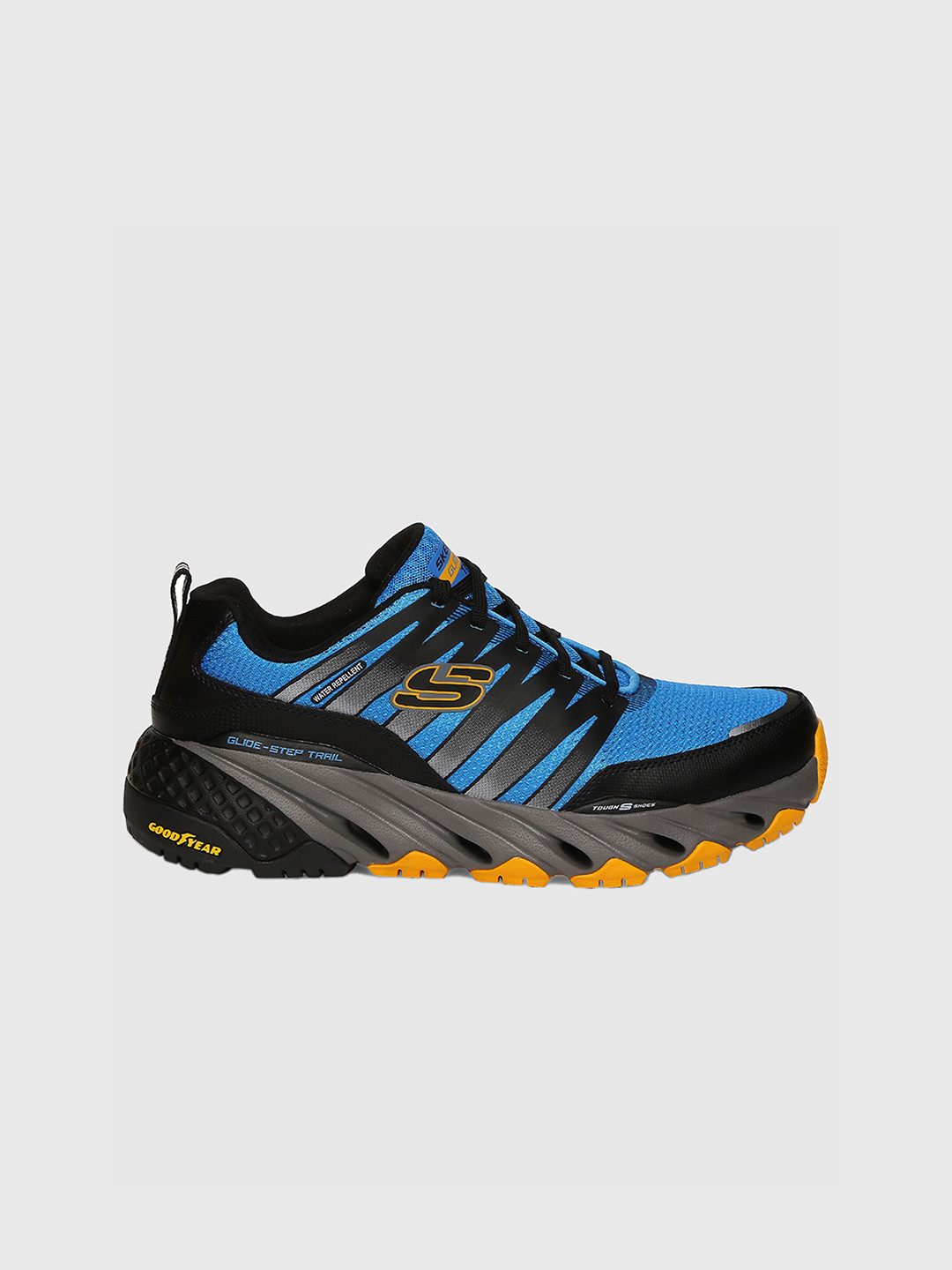 Skechers Men GLIDE-STEP TRAIL Woven Design Trekking Shoes