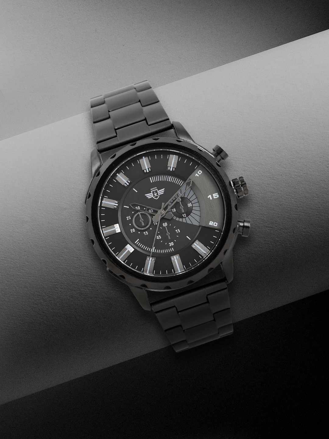 Buy Roadster Men Black Analogue Watch 