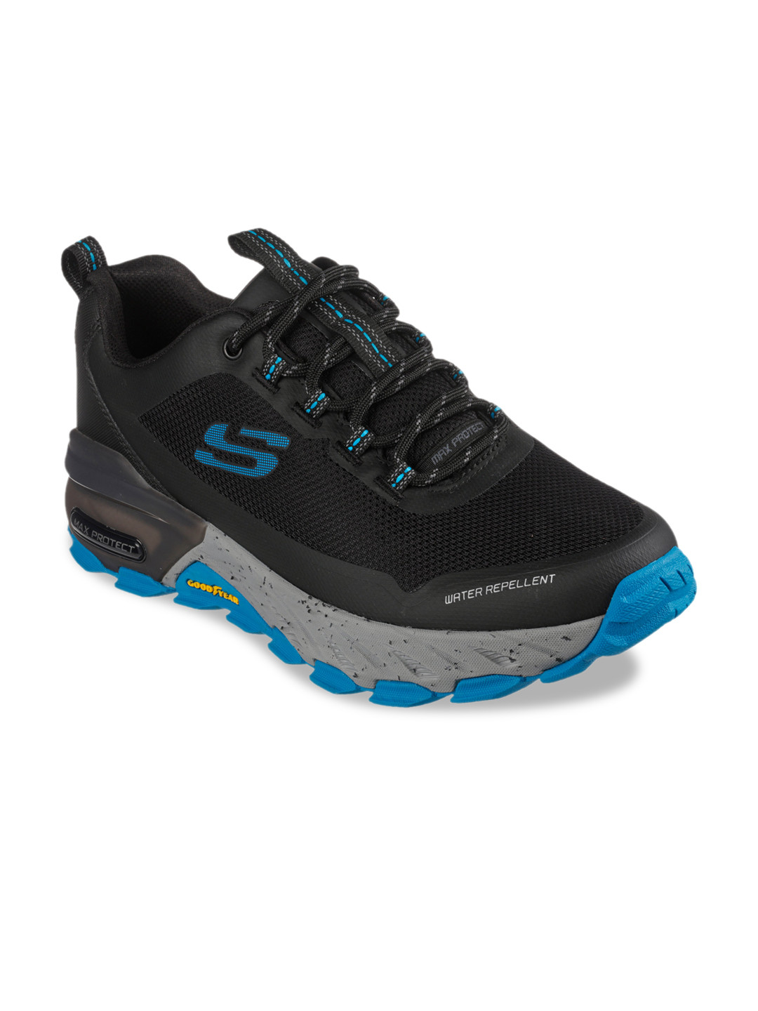 Skechers Men Woven-Designed Max Protect Sneakers