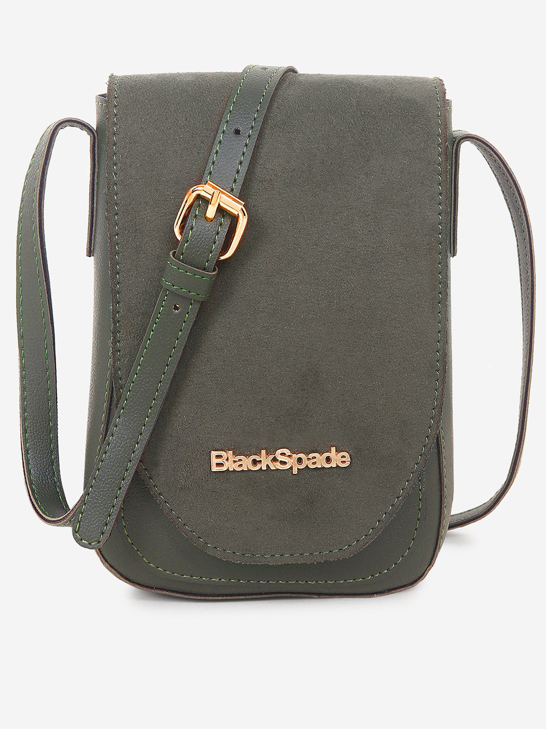 Black Spade Small Bucket Sling Bag