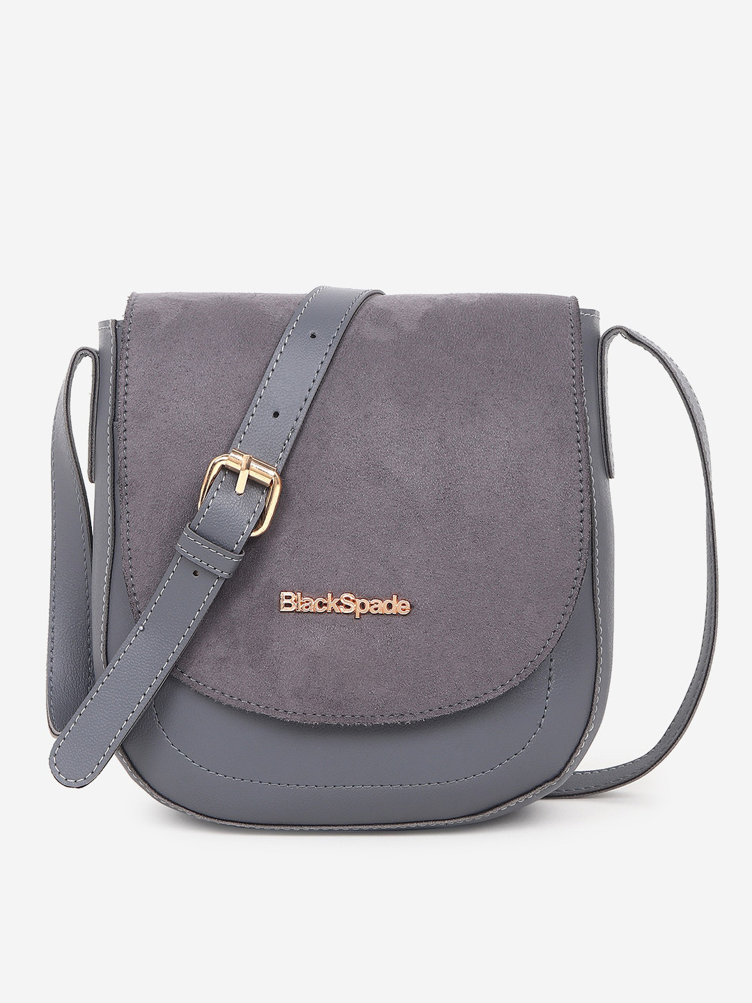 Black Spade Water Proof Structured Sling Bag