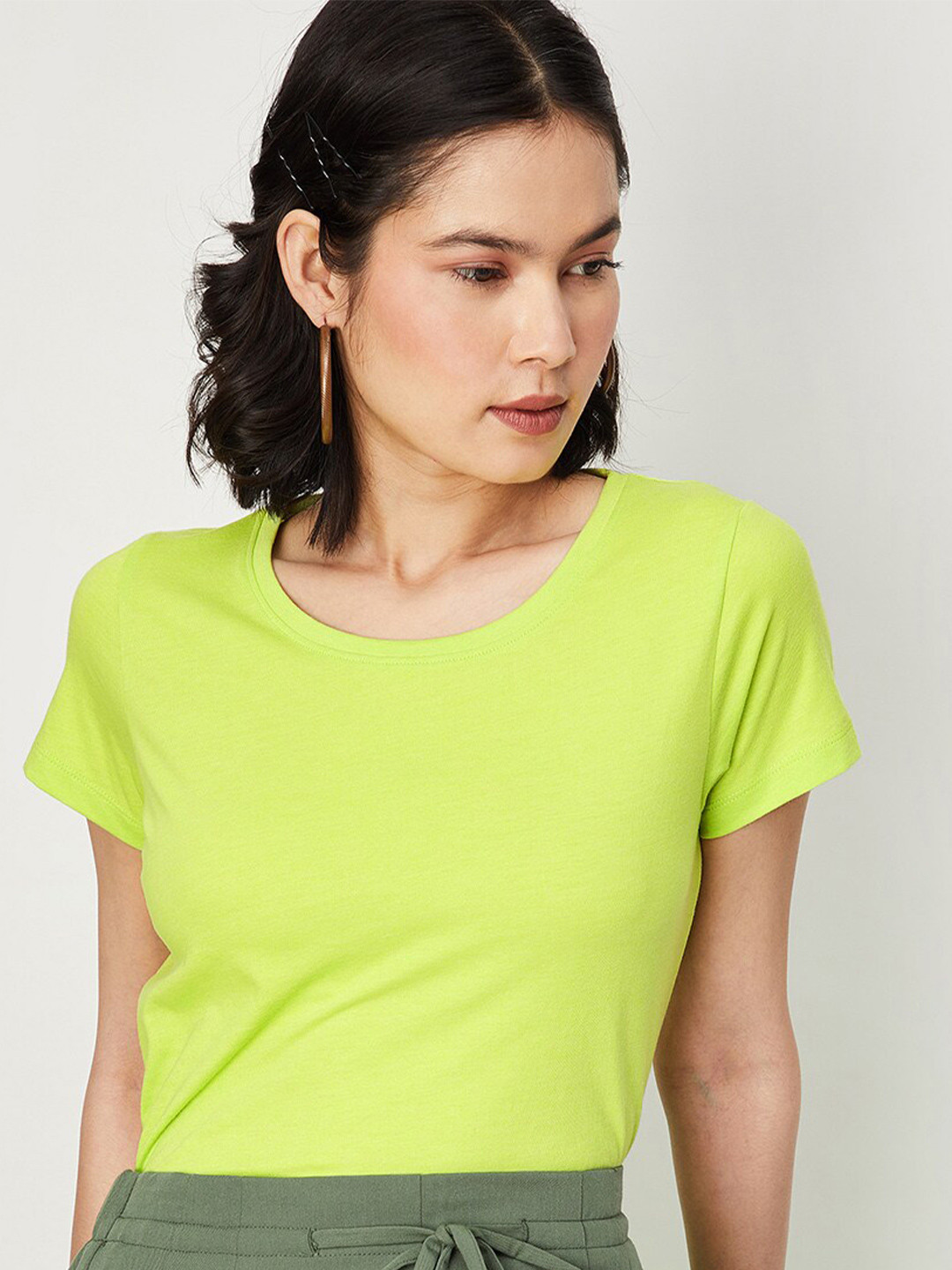 max Round Neck Short Sleeves T-shirt