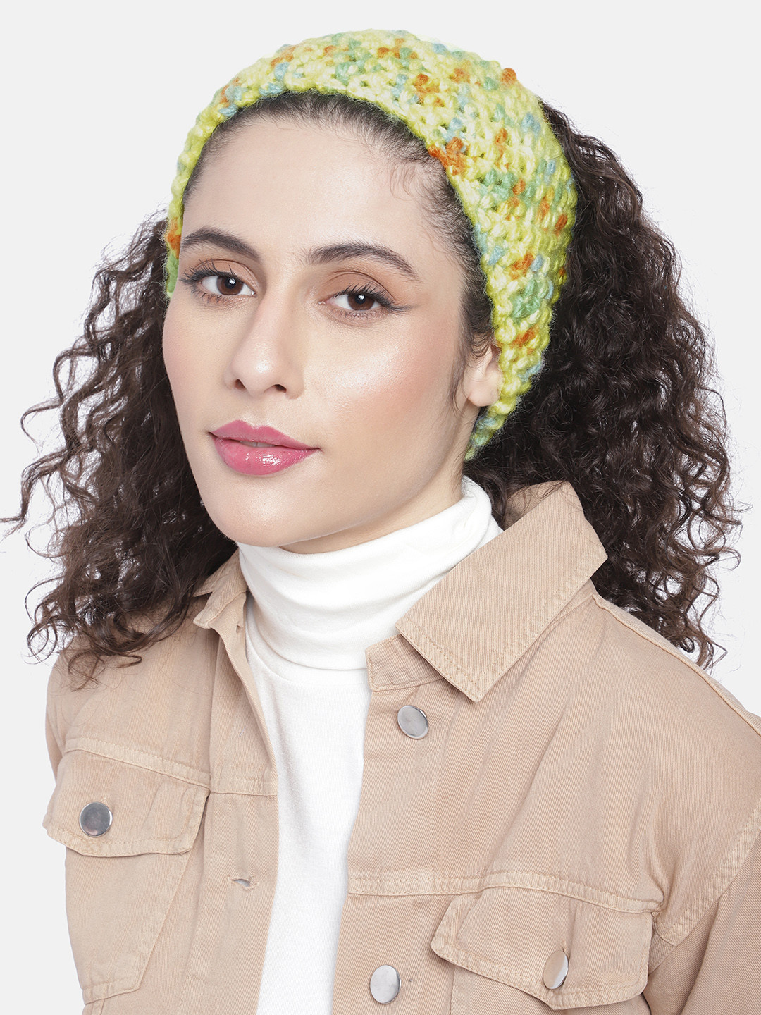 Magic Needles Women Knitted Chill Wrap Thick Headband