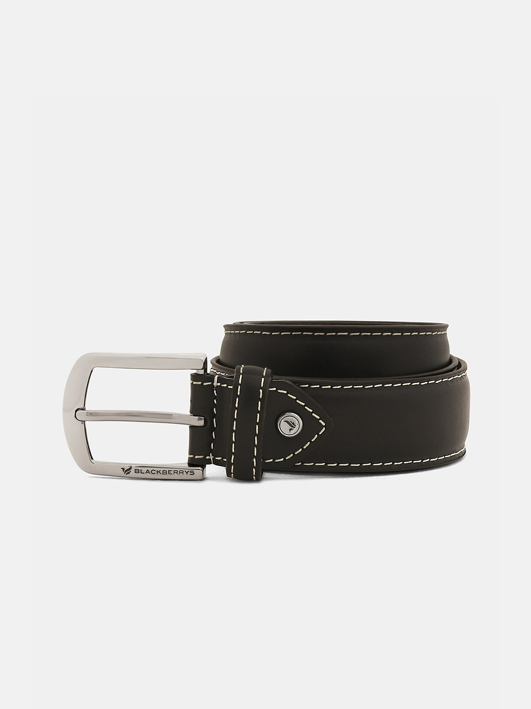 Blackberrys Men Tang Closure Leather Formal Belt