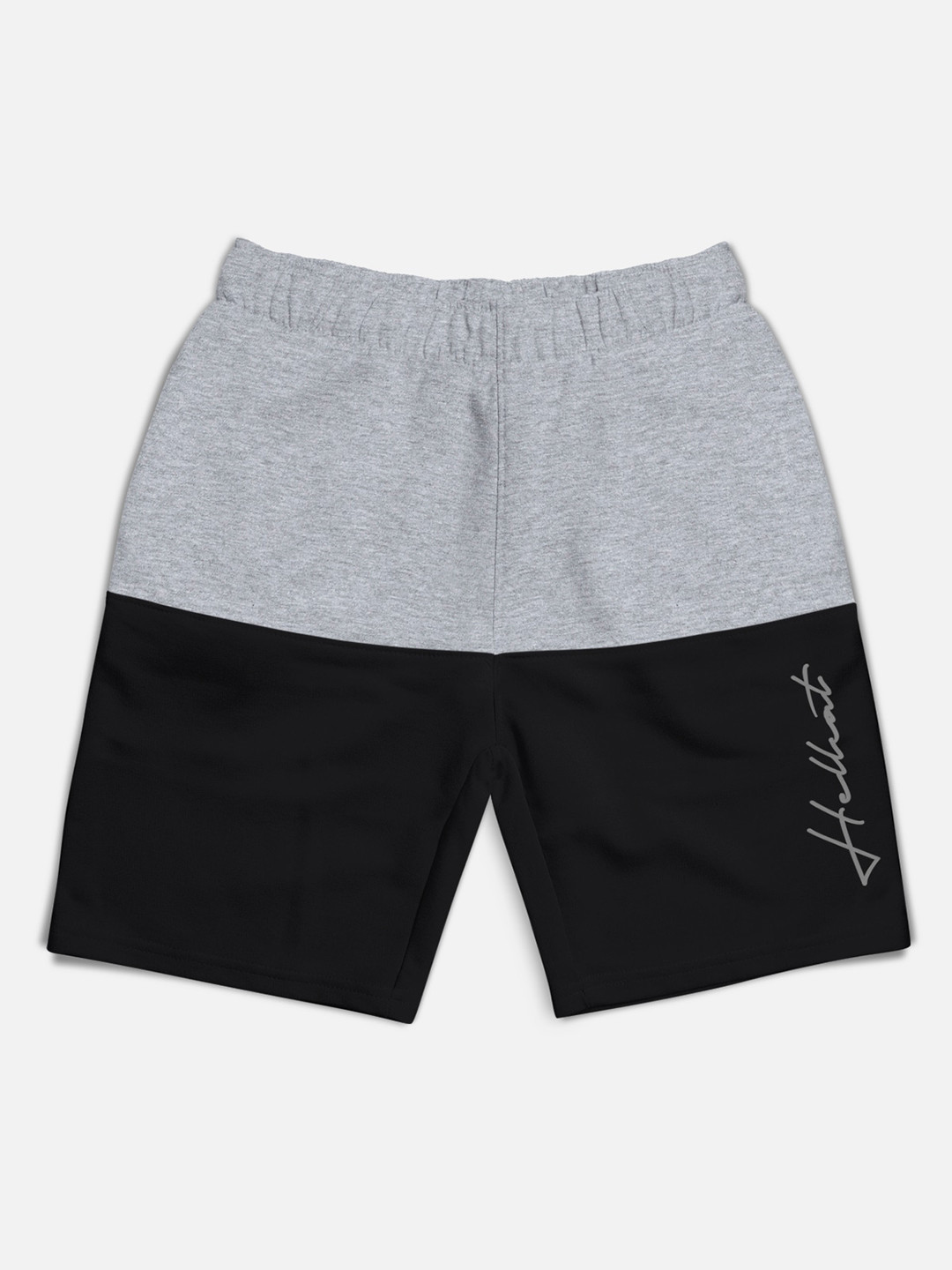 HELLCAT Boys Regular Fit Mid-Rise Cotton Shorts