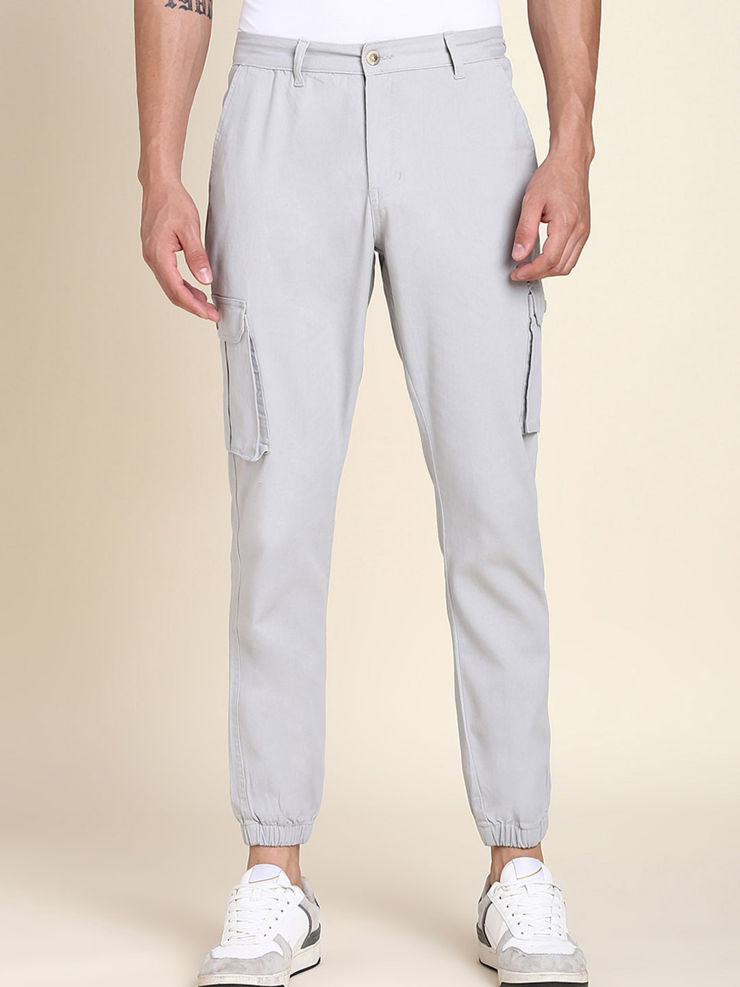 Dennis Lingo Men Comfort Slim Fit Cargo Joggers