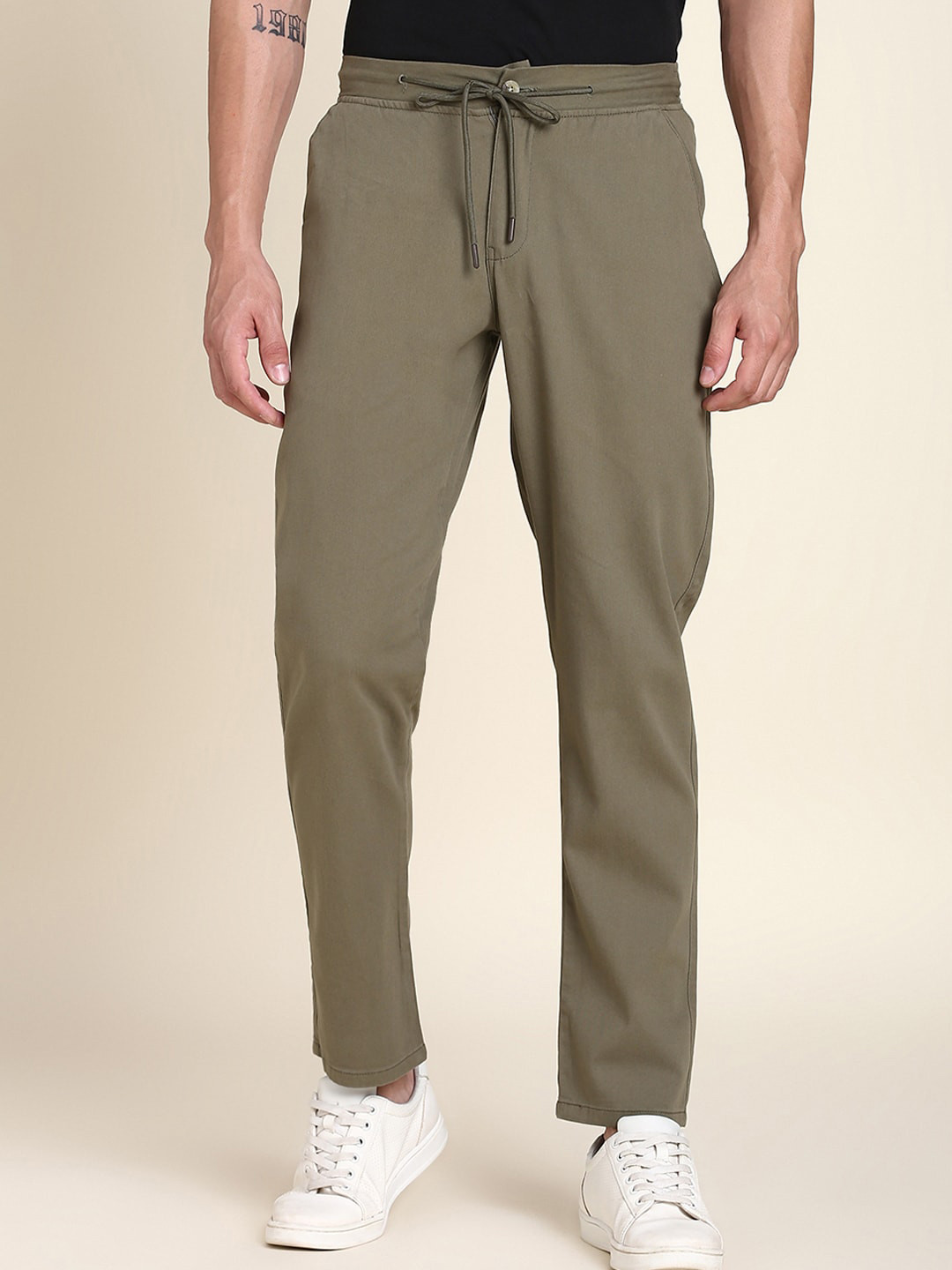 Dennis Lingo Men Slim Fit Chino Trousers