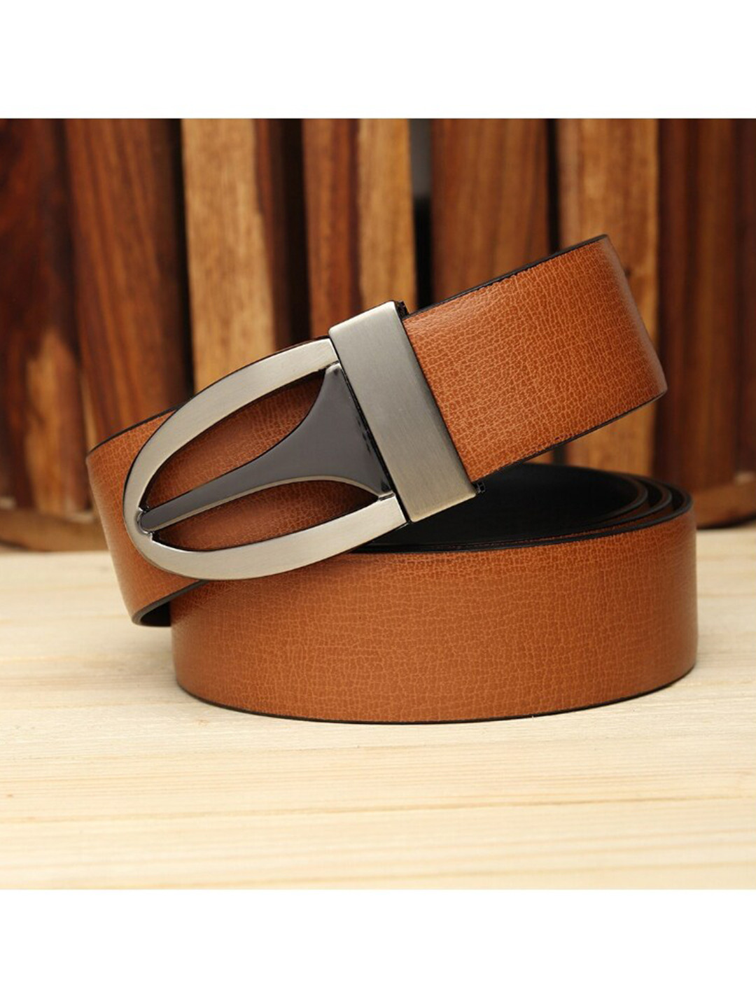 Kastner Men Push Pin Closure Formal Belt