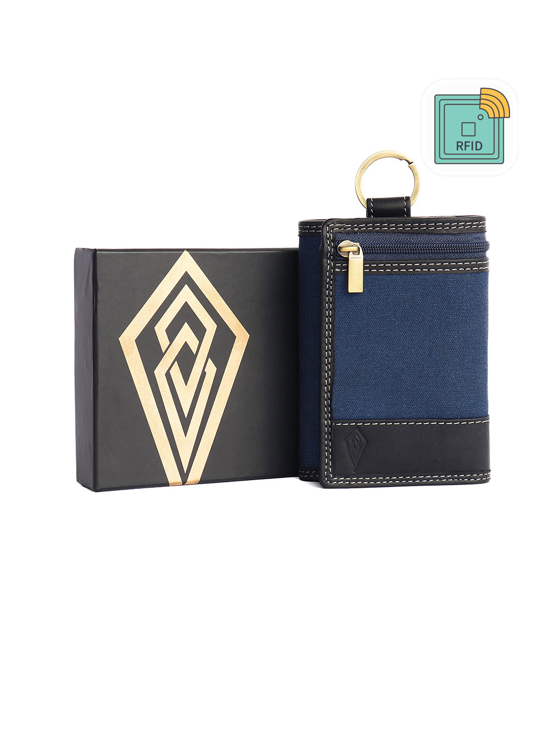 Imperious- The Royal Way Men Leather Three Fold Wallet