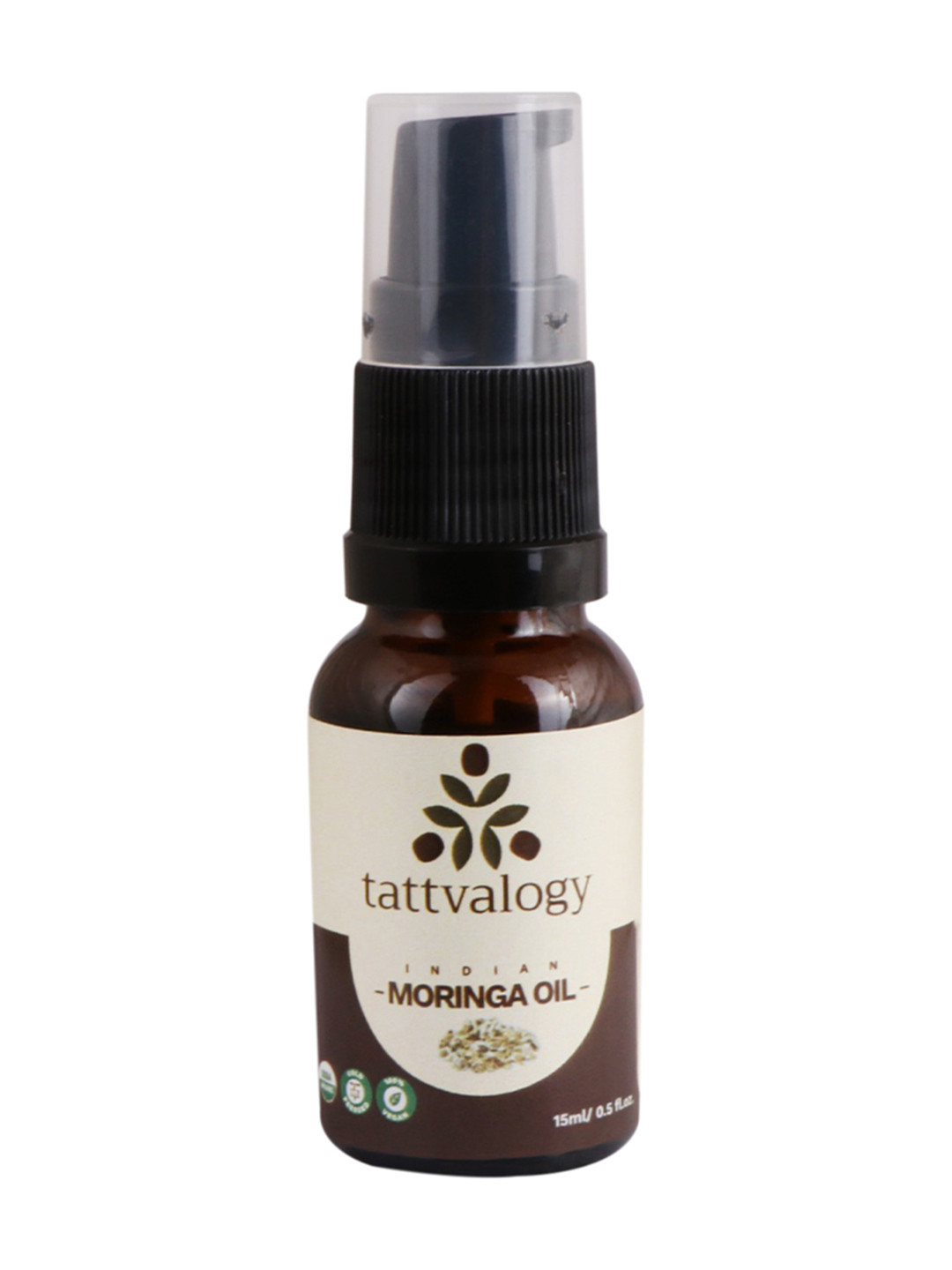Tattvalogy Organic Cold Pressed Moringa Oil (15ml)