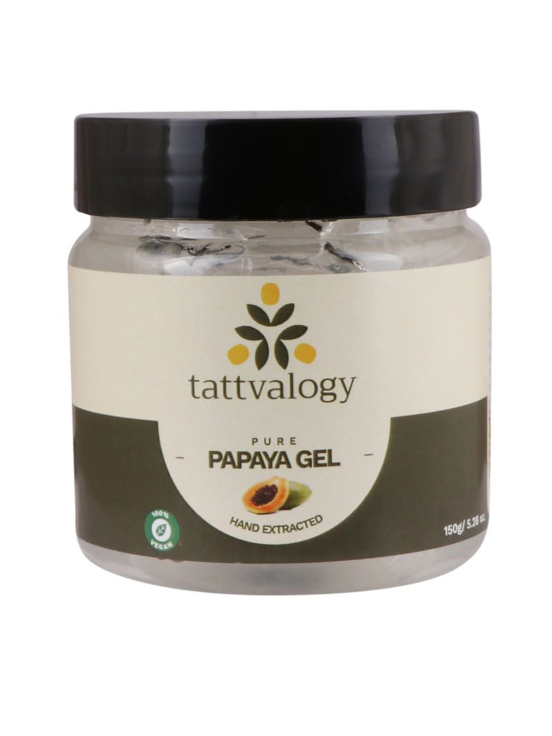 Tattvalogy Pure Vegan Papaya Gel for Pigmentation & Tanning - 150 g