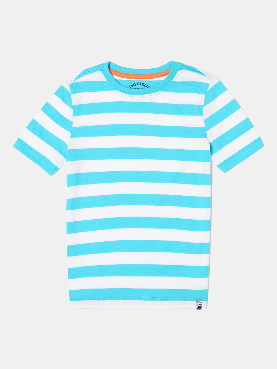 Jockey Boys Super Combed Cotton Striped Tshirt-AB09