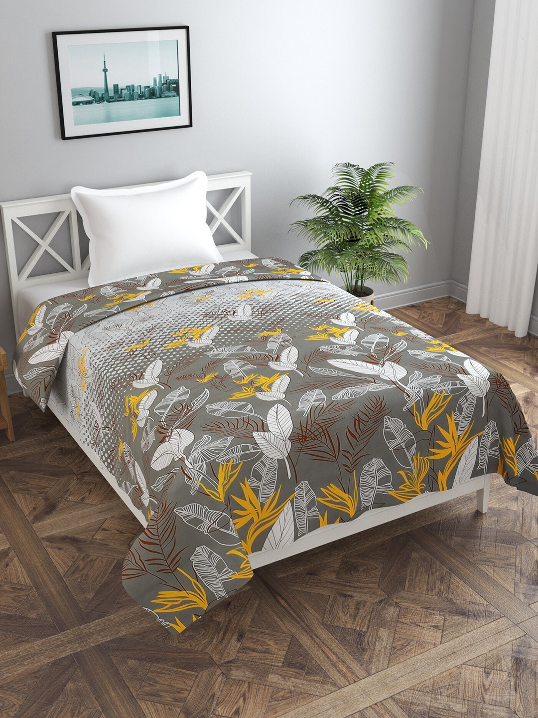MORADO Single Bed Printed Duvet Cover