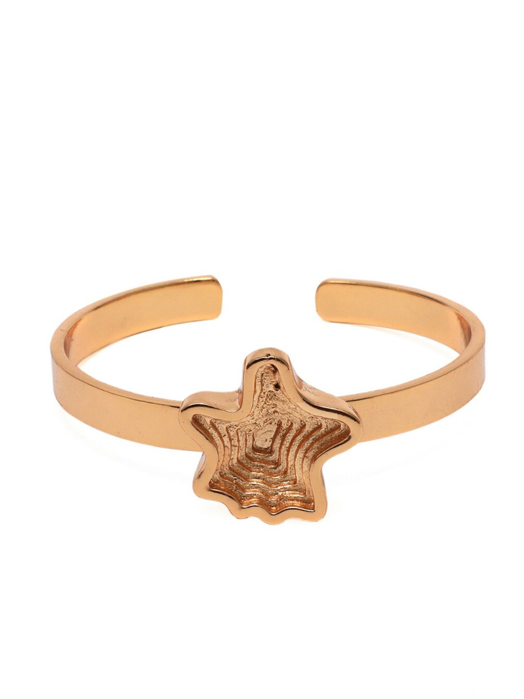 TANN TRIM Layered Gold Plated Bracelet 22 Kt Gold Plated Bracelet