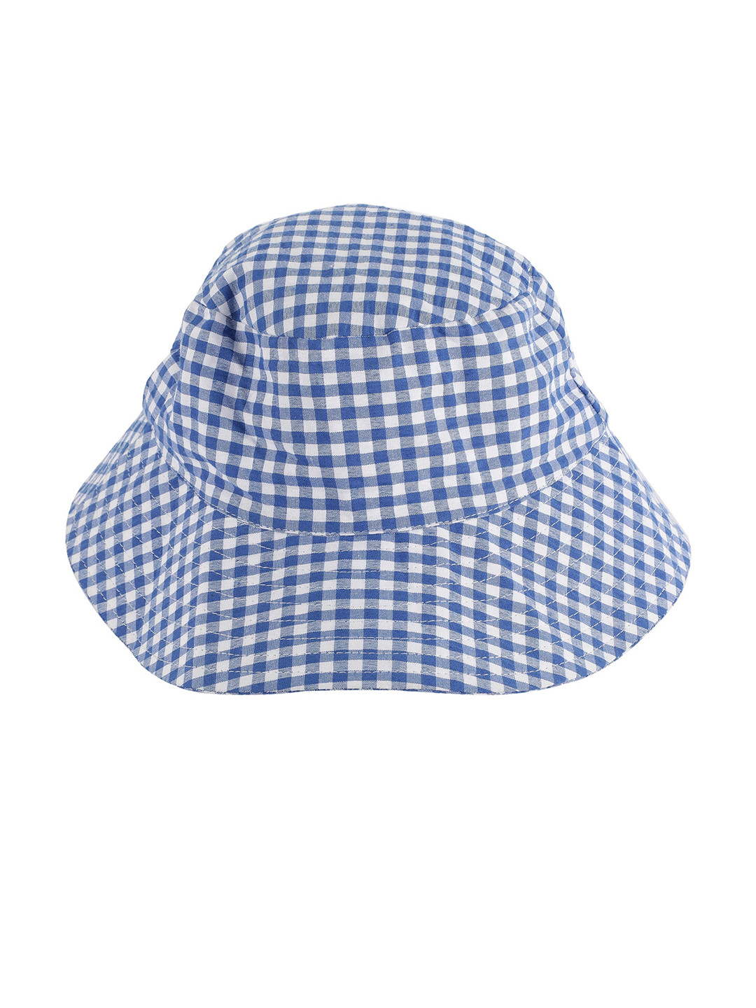 NUEVOSDAMAS Women Checked Cotton Sun Hat