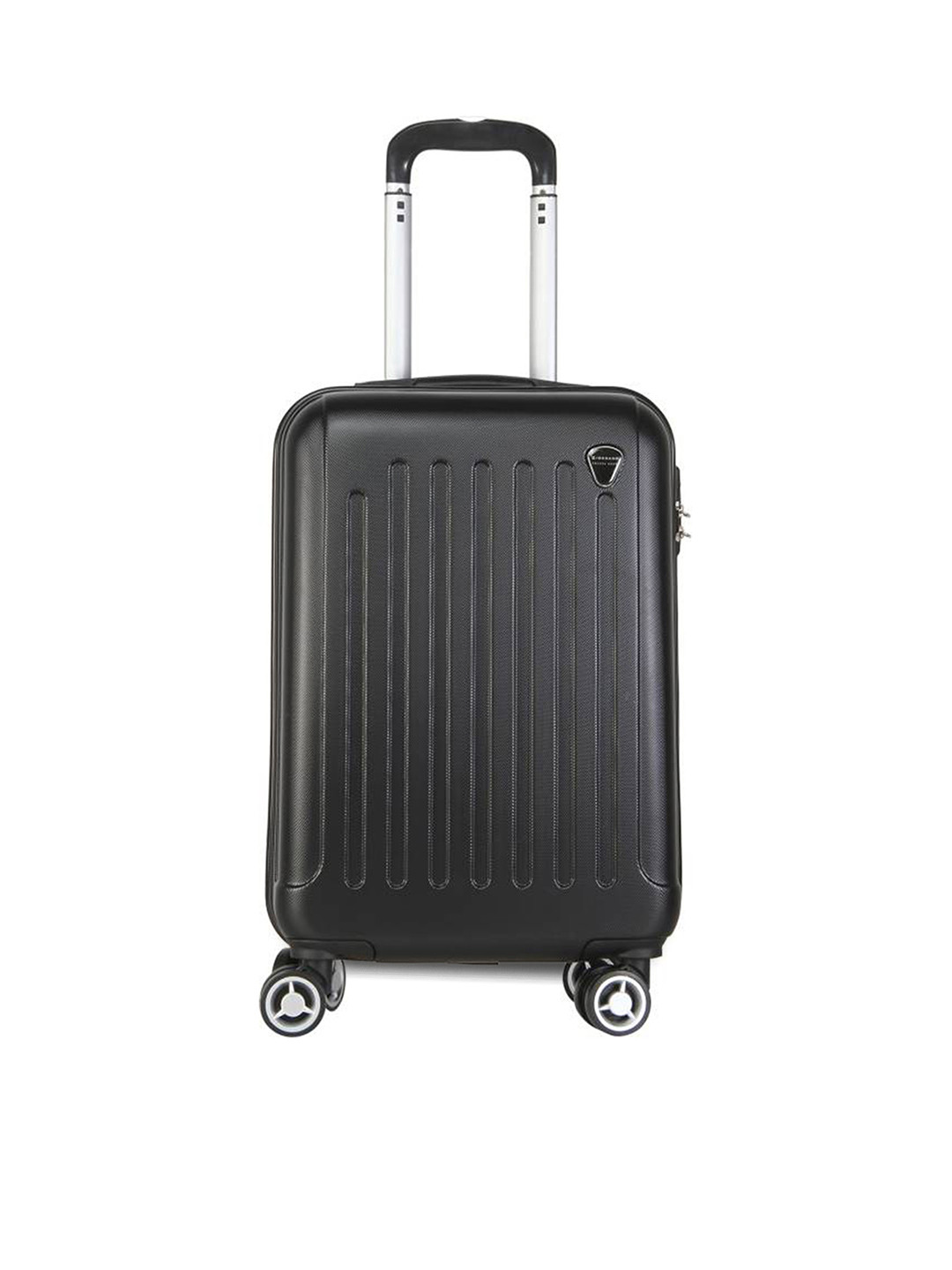 Giordano Unisex Black Cabin Trolley Suitcase