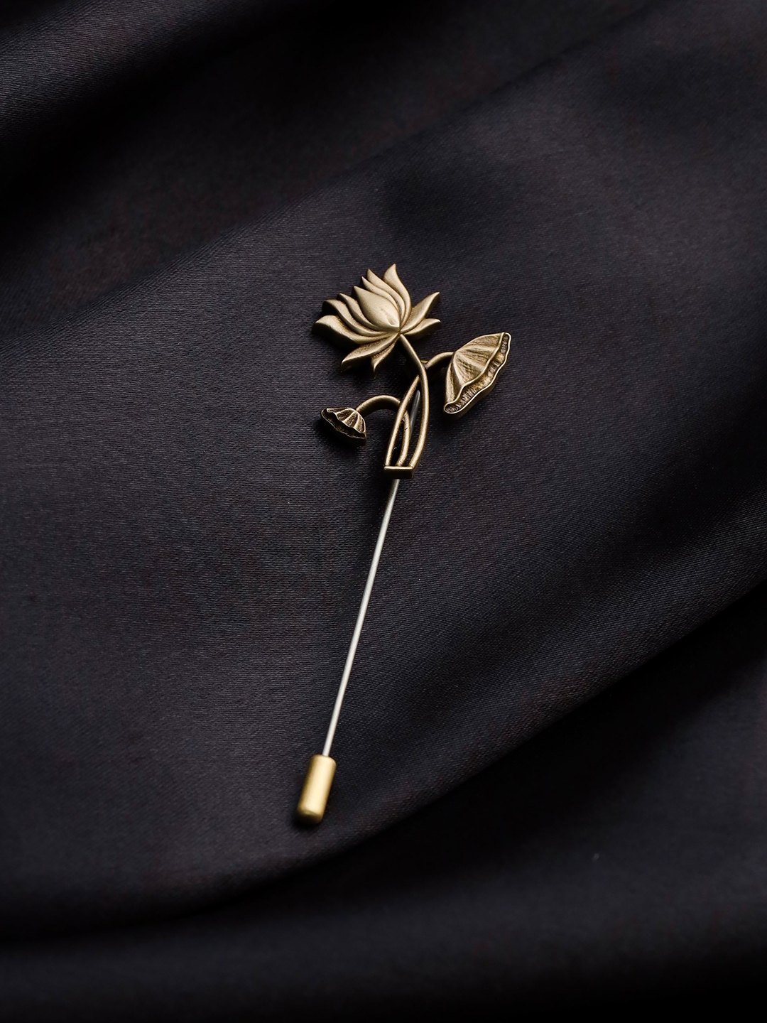 Antique Gold Medieval War Weapon Lapel Pin Design by Cosa Nostraa