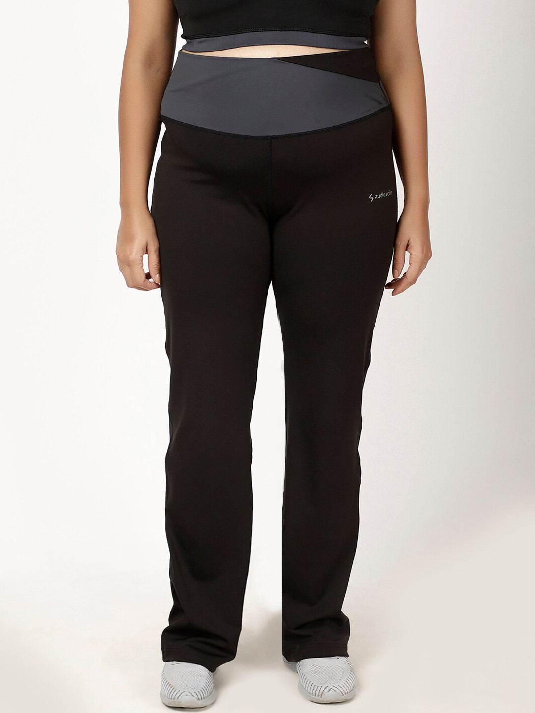 STUDIOACTIV Women Plus Size Straight Fit Track Pants