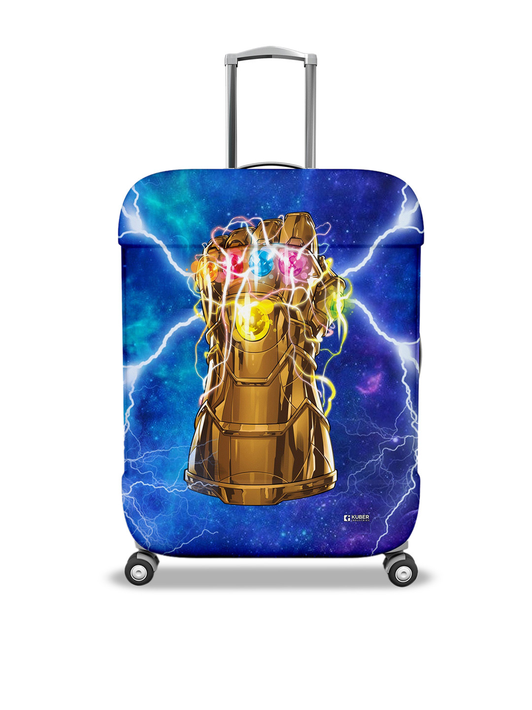Kuber Industries Printed Water Resistant Anti Wrinkle Protective Trolley Bag Covers
