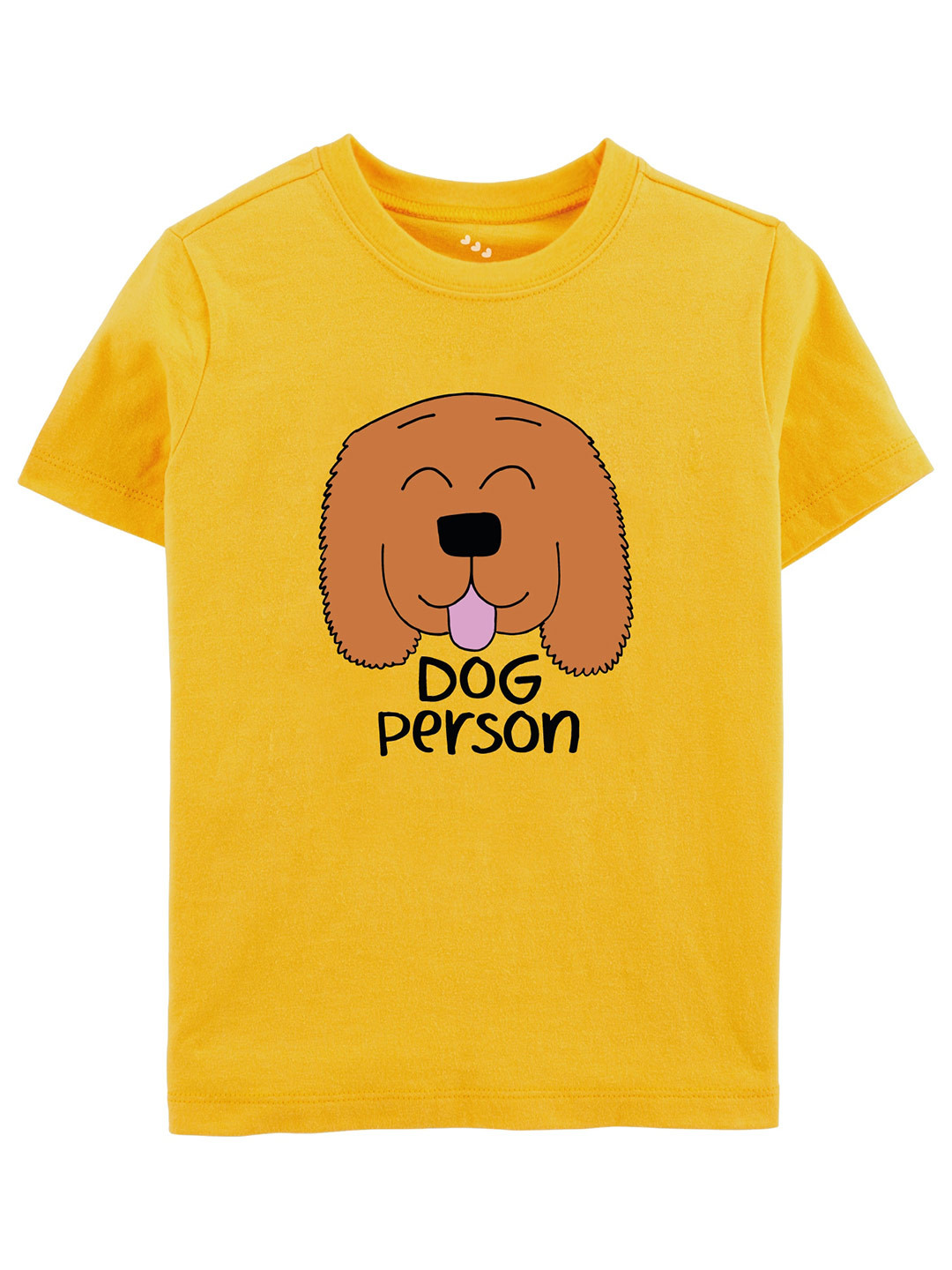 Zeezeezoo Kids Dog Person Printed Pure Cotton T-shirt