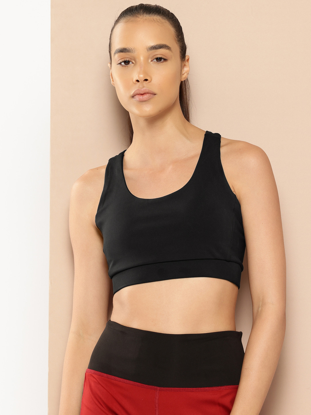 Alcis Women DryTech Slim-Fit Low-Impact Sports Bra