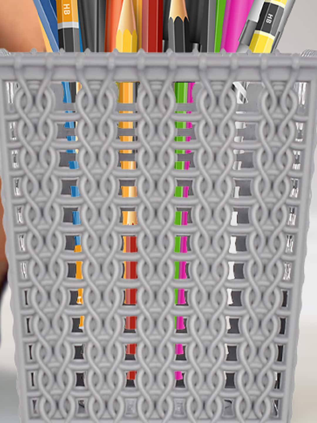 Kuber Industries Pack Of 4 Plastic Pen or Pencil Holder