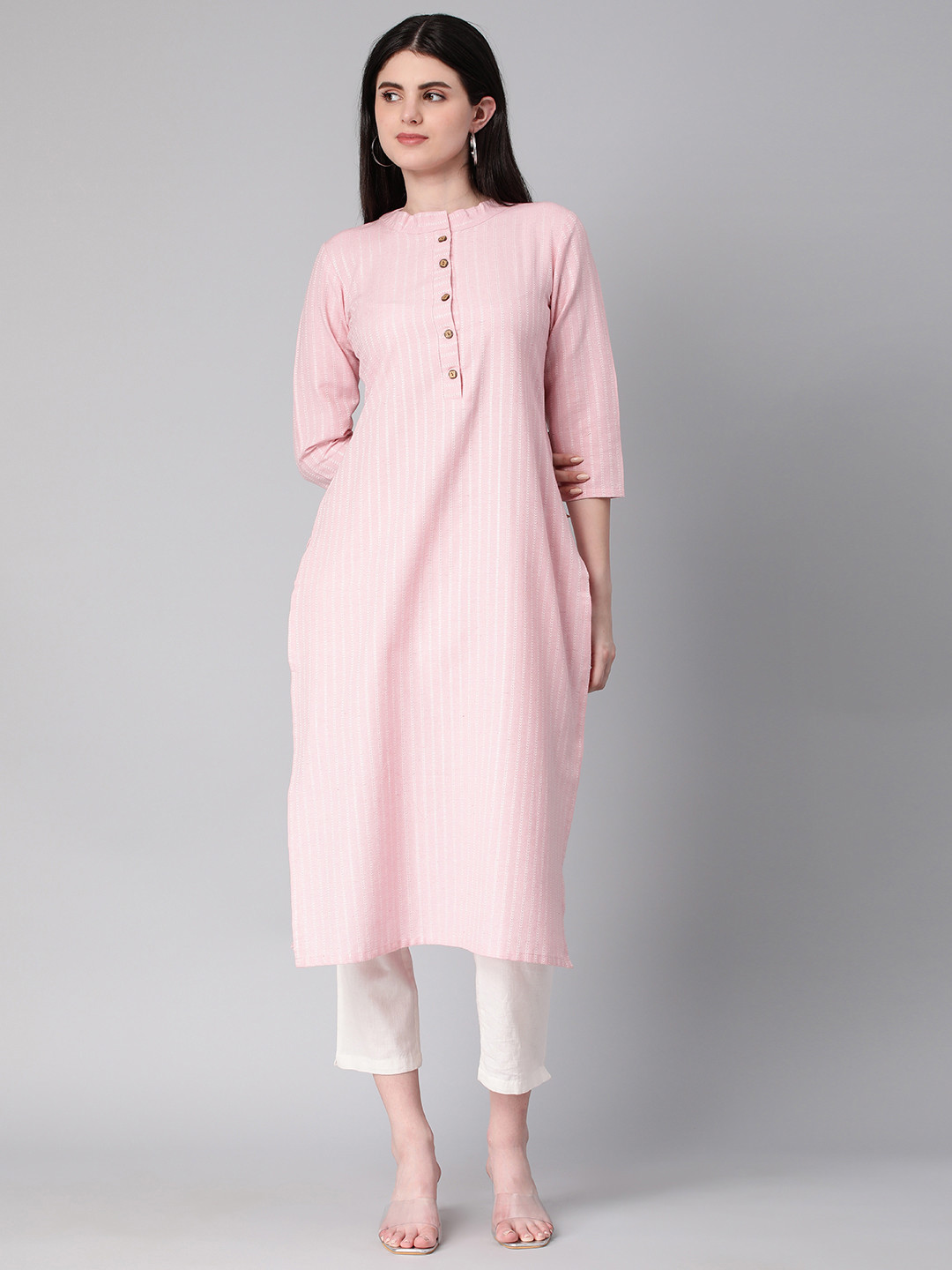 HRITIKA Striped Kurta