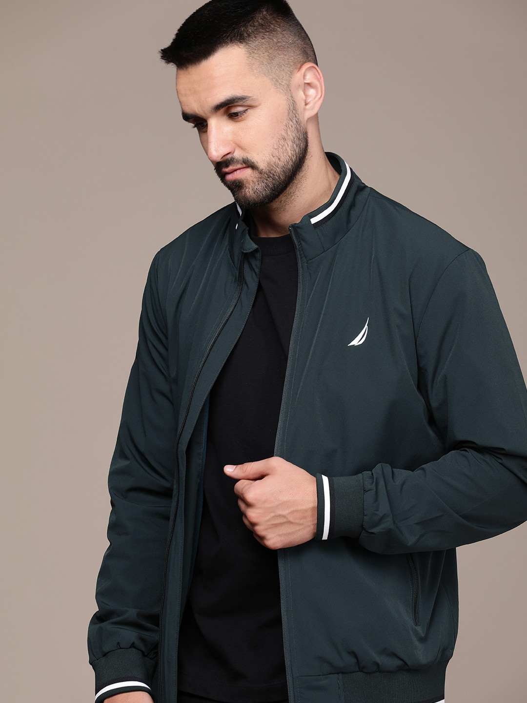 Mens Bomber Jacket Nautica Men's Lightweight Bomber Jacket 100