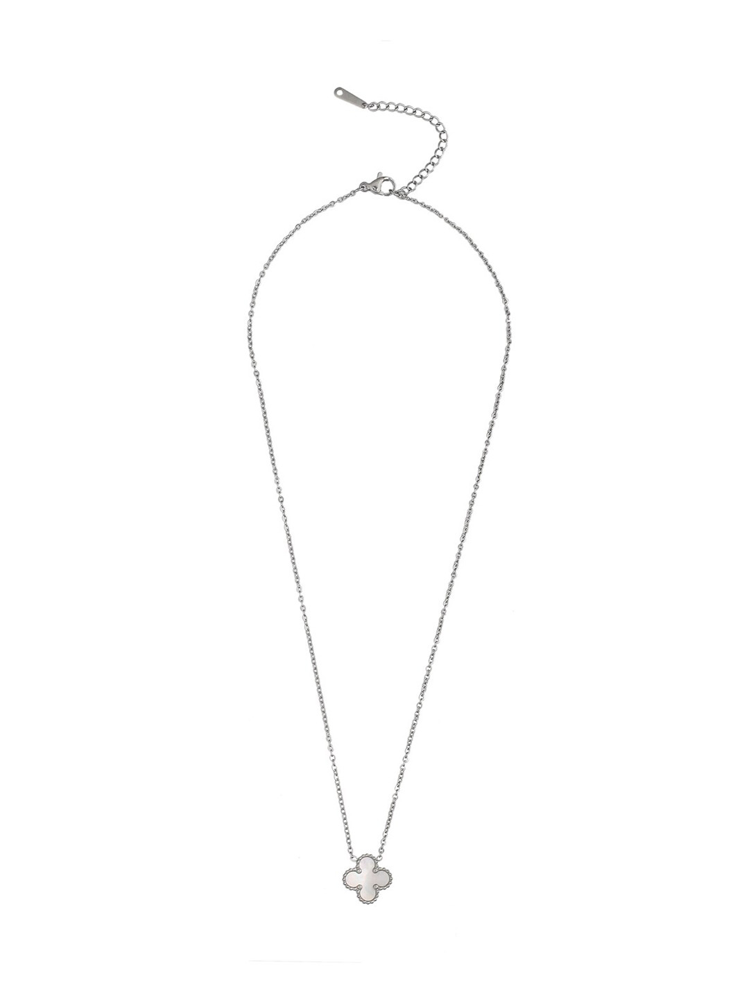 Moon Dust Silver-Plated Pendant With Chain