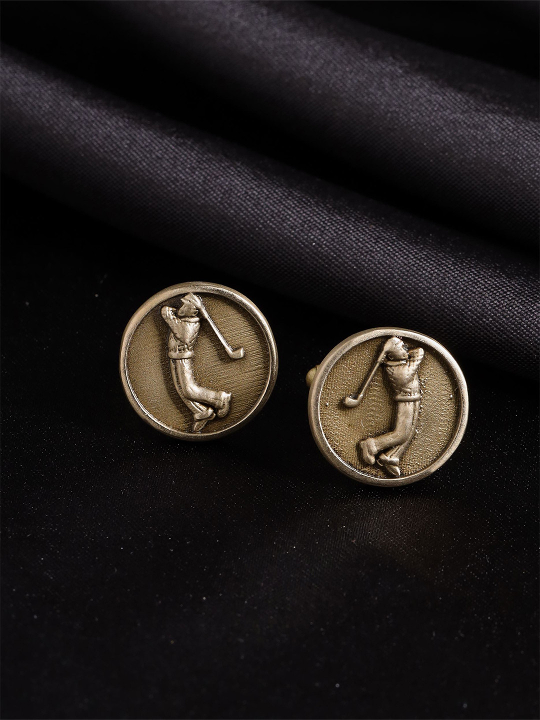 COSA NOSTRAA Quirky Golfer Cufflink