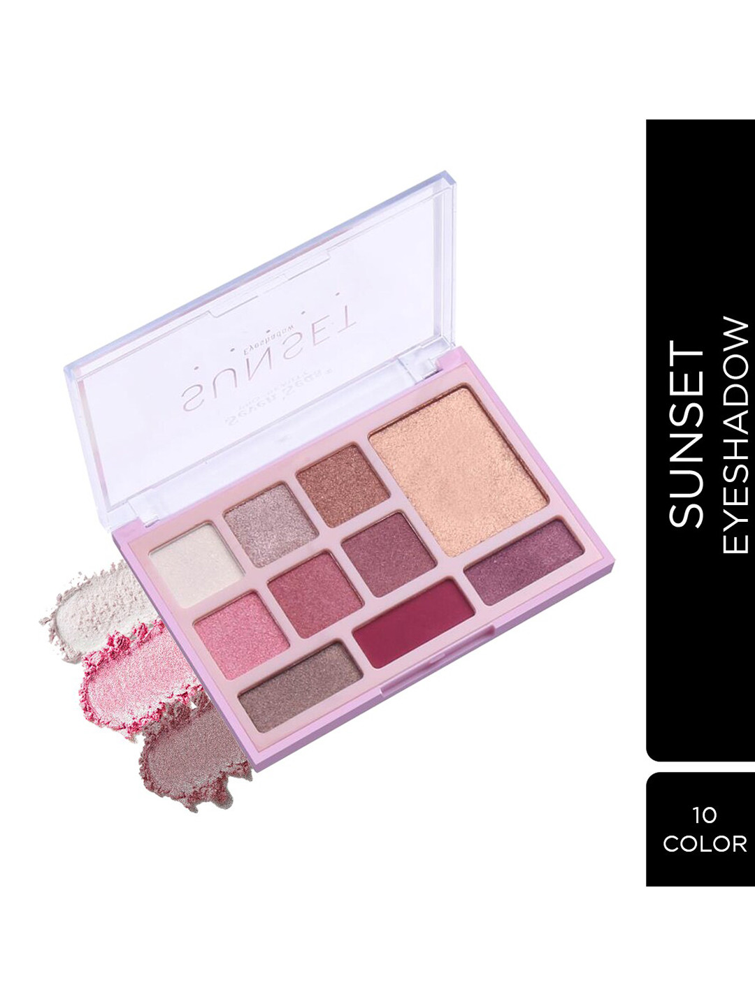 Seven Seas Sunset 10 Pigmented Colors Eyeshadow Palette 24.4g - Skin 102