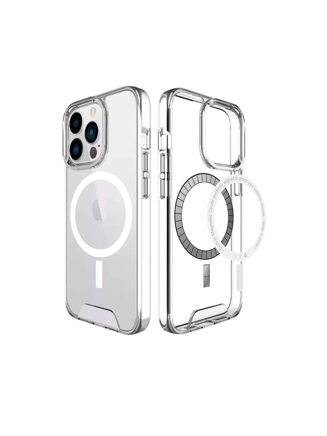 TREEMODA Magsafe iPhone 13 Pro Clear Phone Back Cover