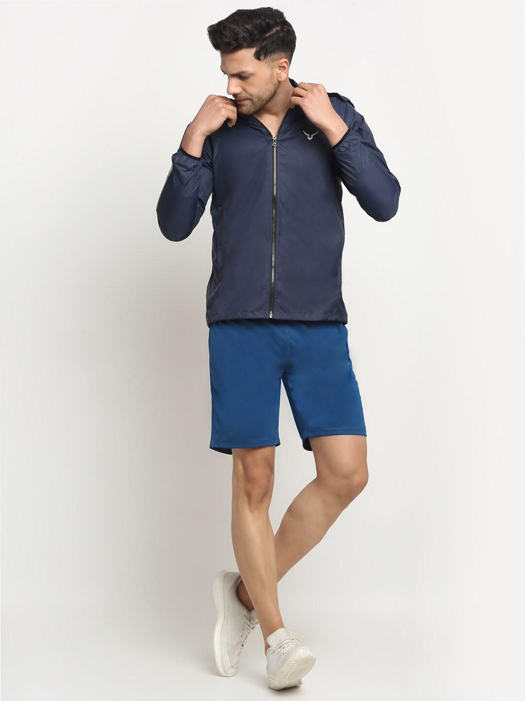 Invincible Men Teal Training Shorts