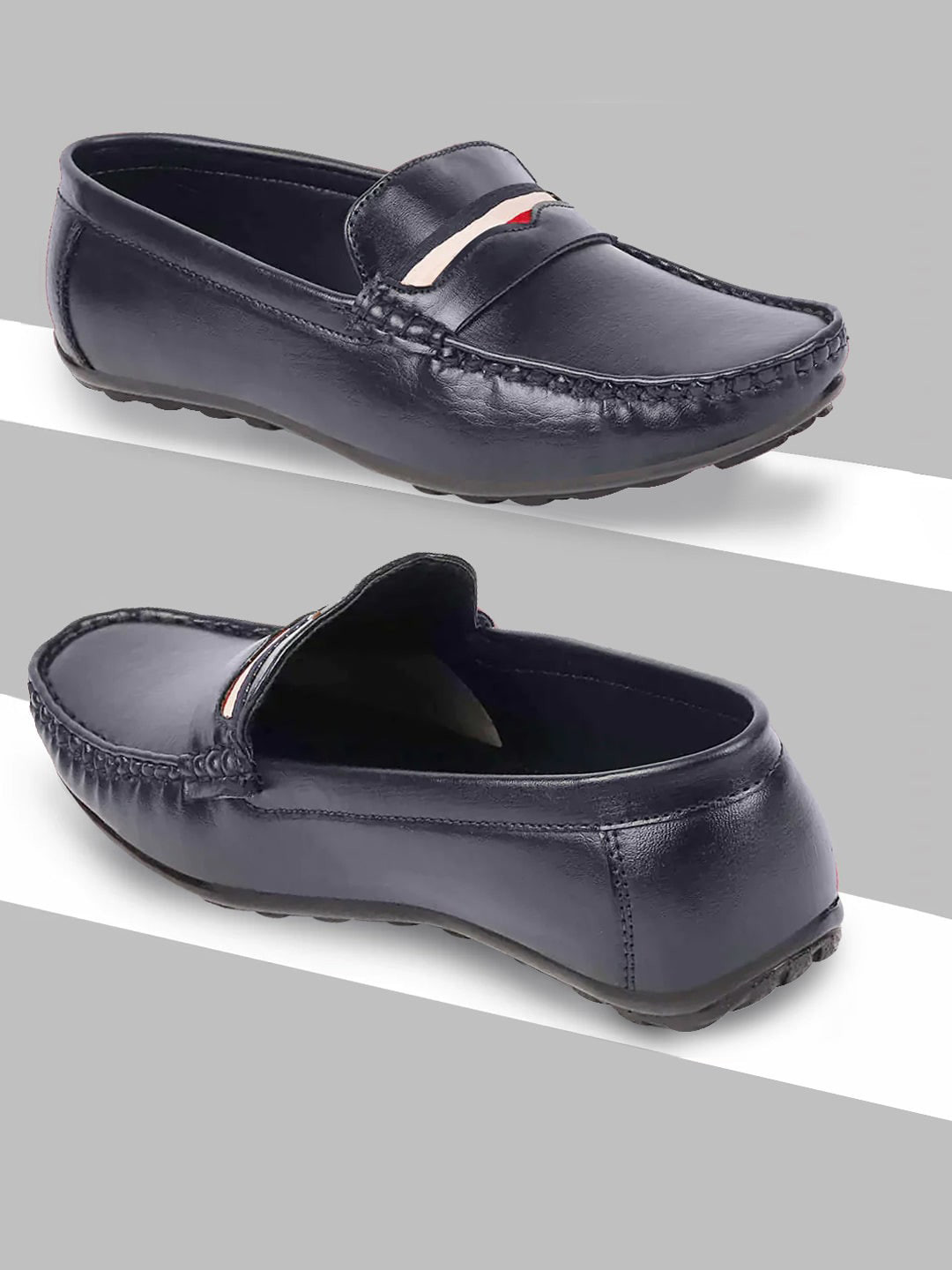 FAUSTO Men Lightweight Penny Loafers