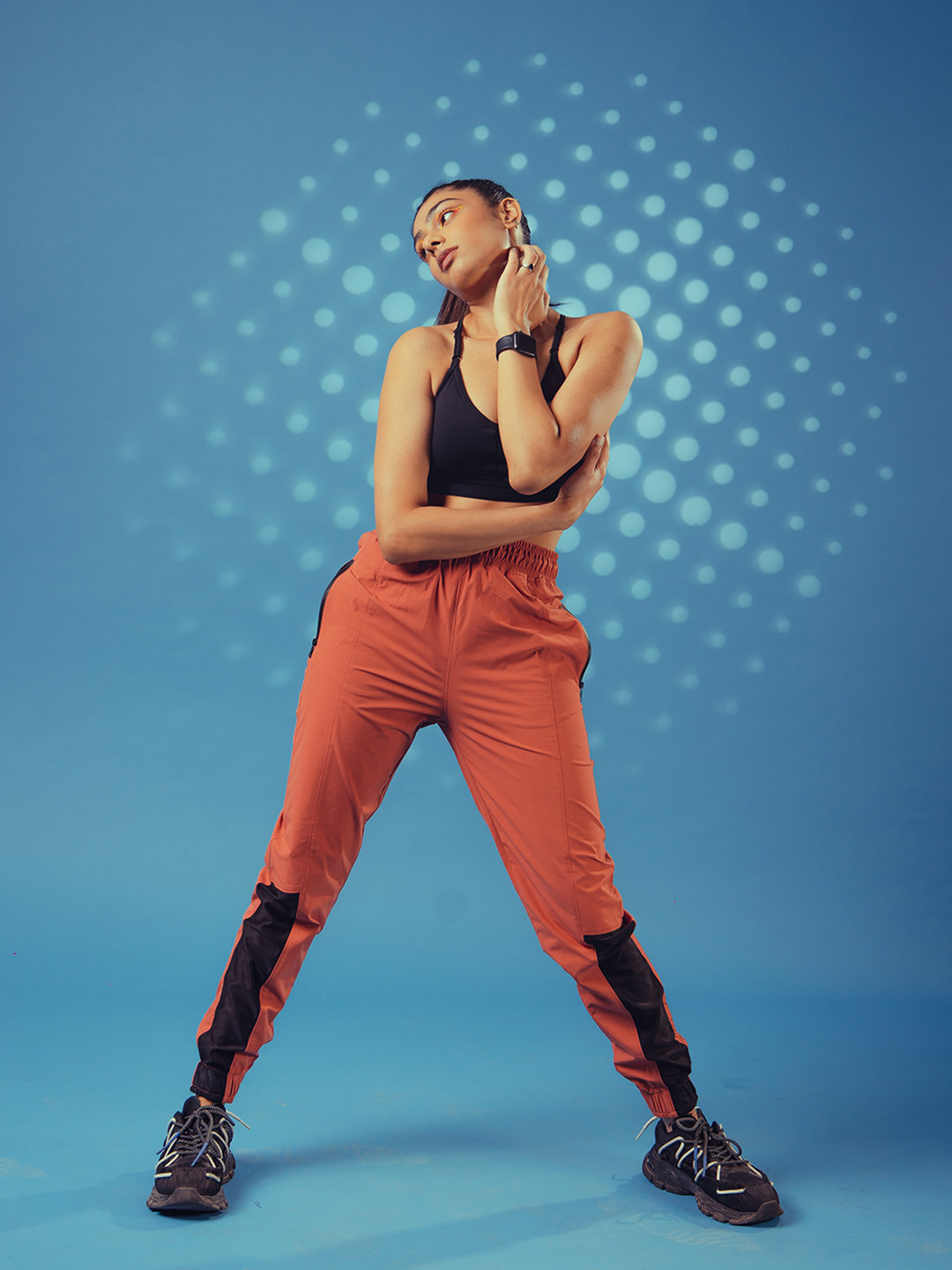 CHKOKKO Women Gym Wear Sports Fitness Regular Fit Track Pant