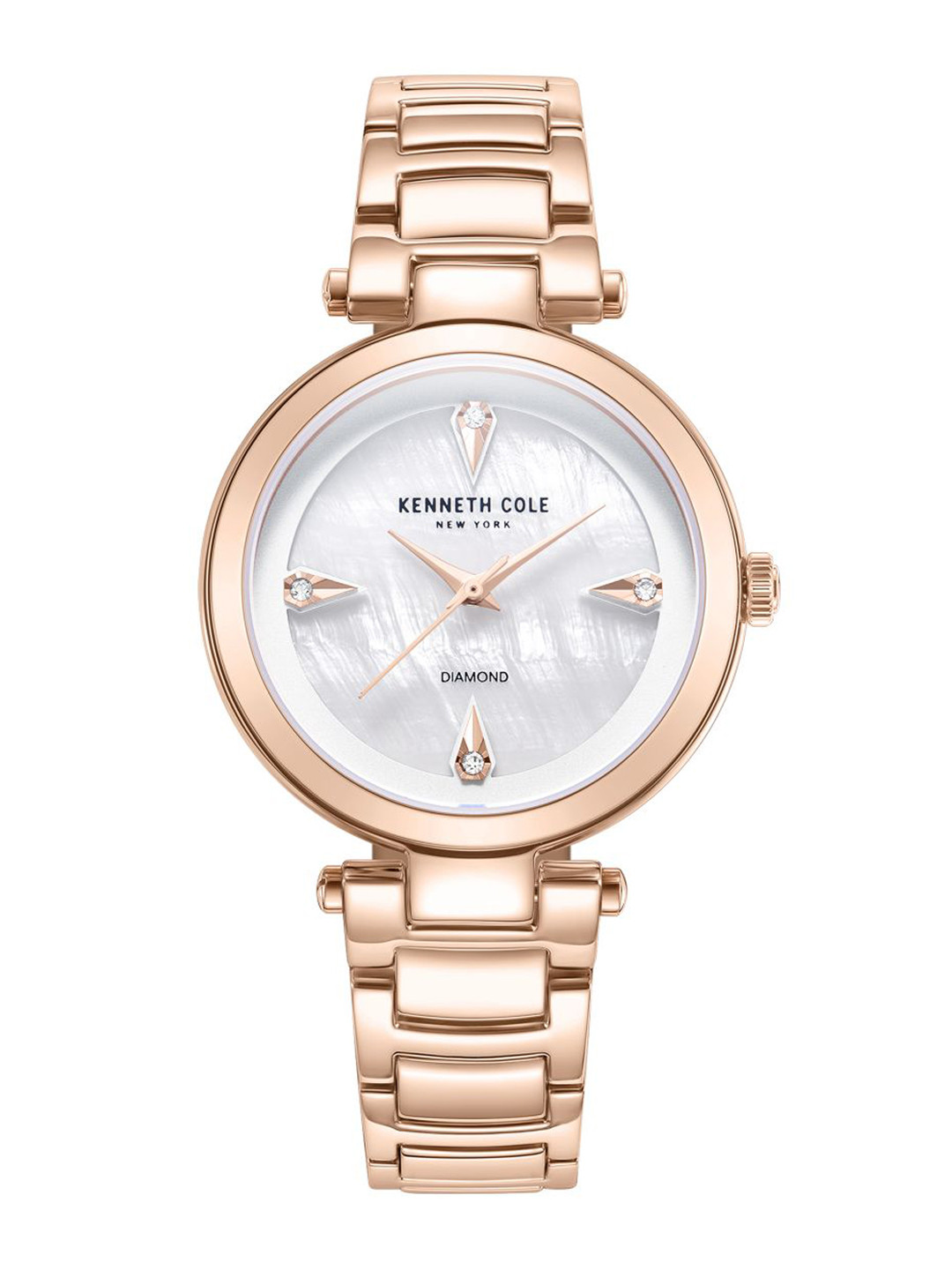 Kenneth Cole Women Stainless Steel Bracelet Style Straps Analogue Watch KCWLG2236304LD