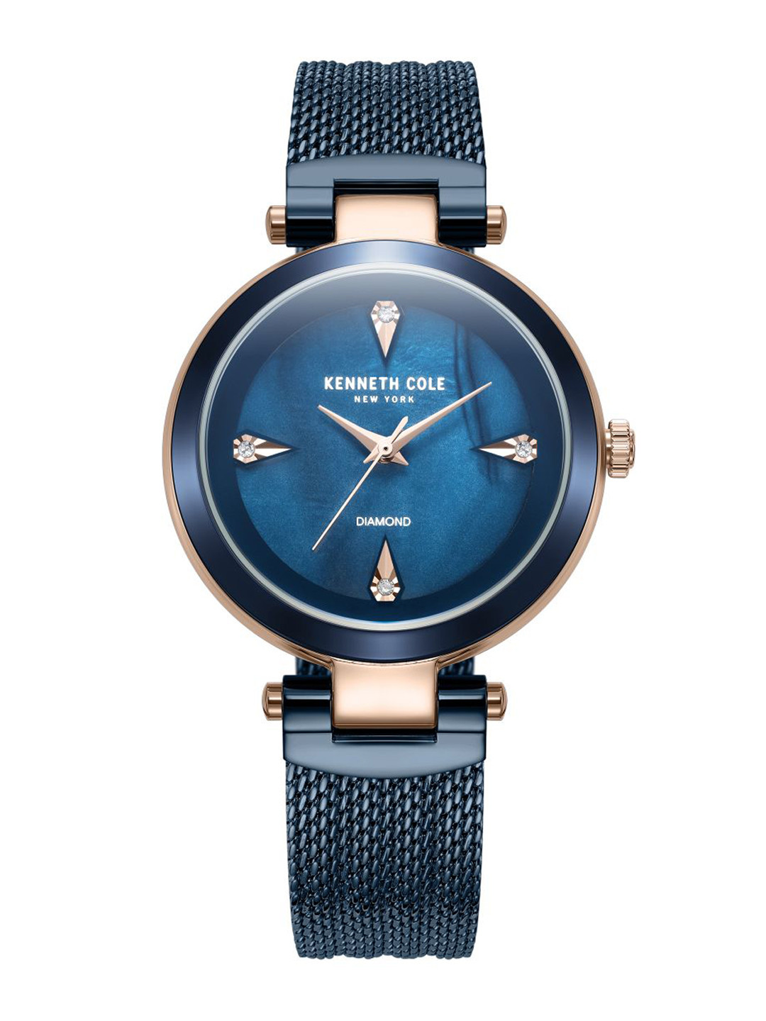 Kenneth Cole Women Stainless Steel Bracelet Style Straps Analogue Watch KCWLG2236302LD