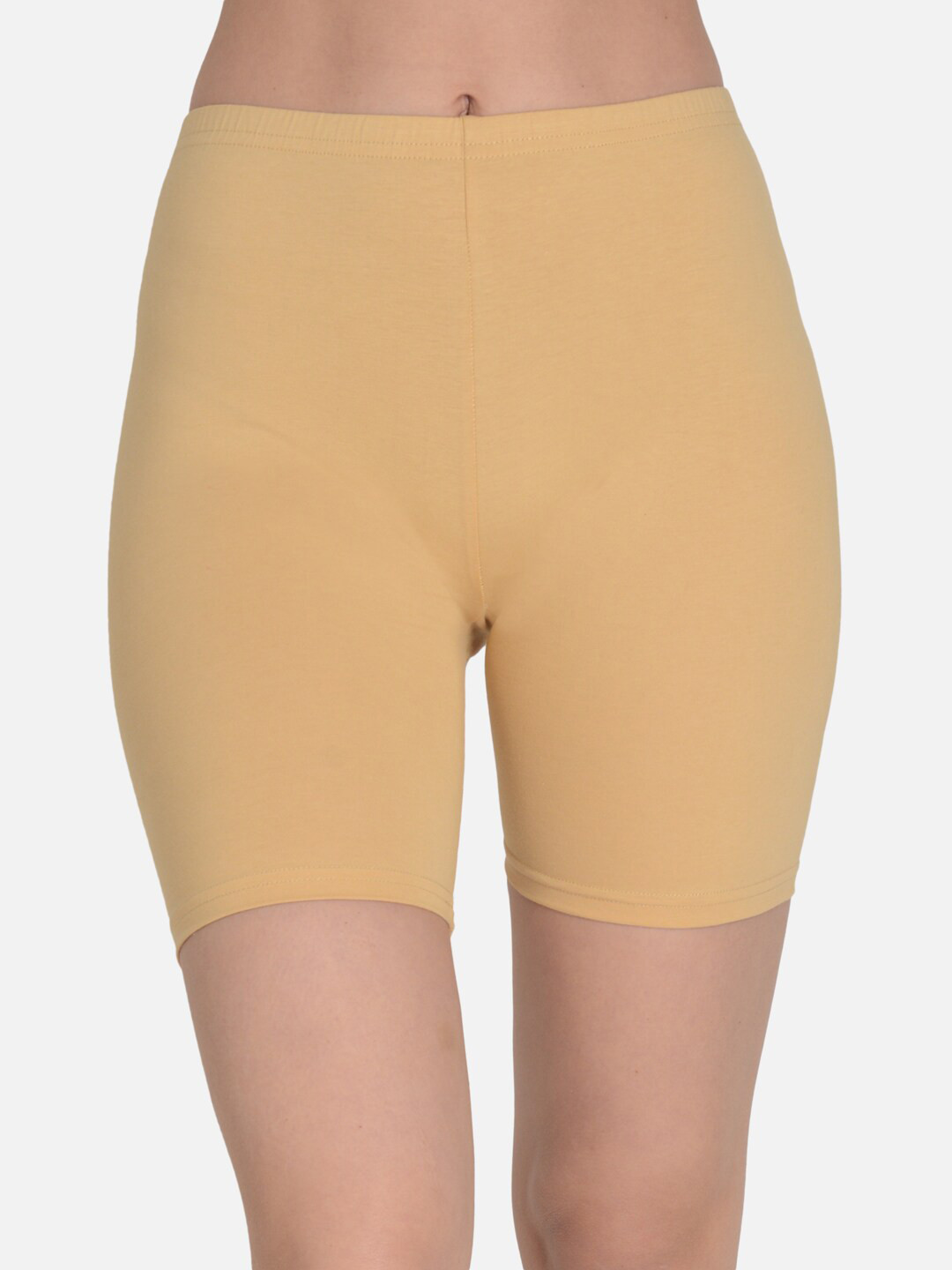 mod & shy Women Mid-Rise Skinny Fit Cycling Shorts