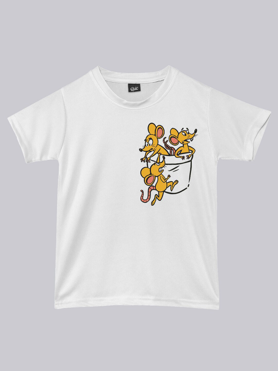 RISH Boys Dry Fit Graphic Printed Round Neck Loose T-shirt