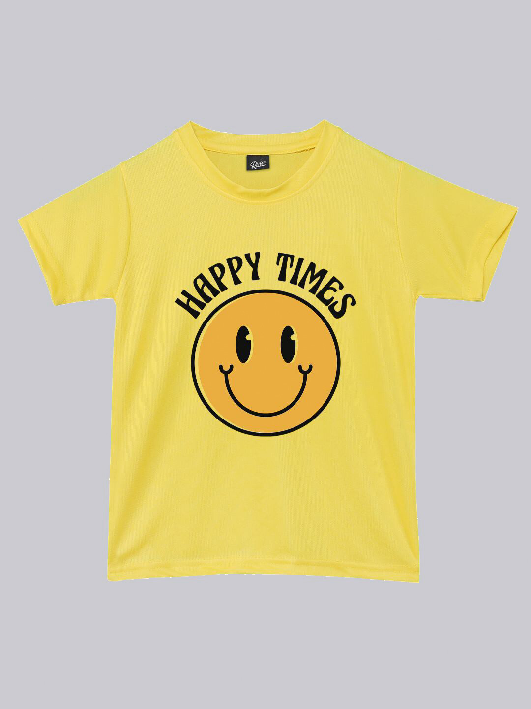 RISH Boys Graphic Printed Dry Fit Loose Running T-shirt