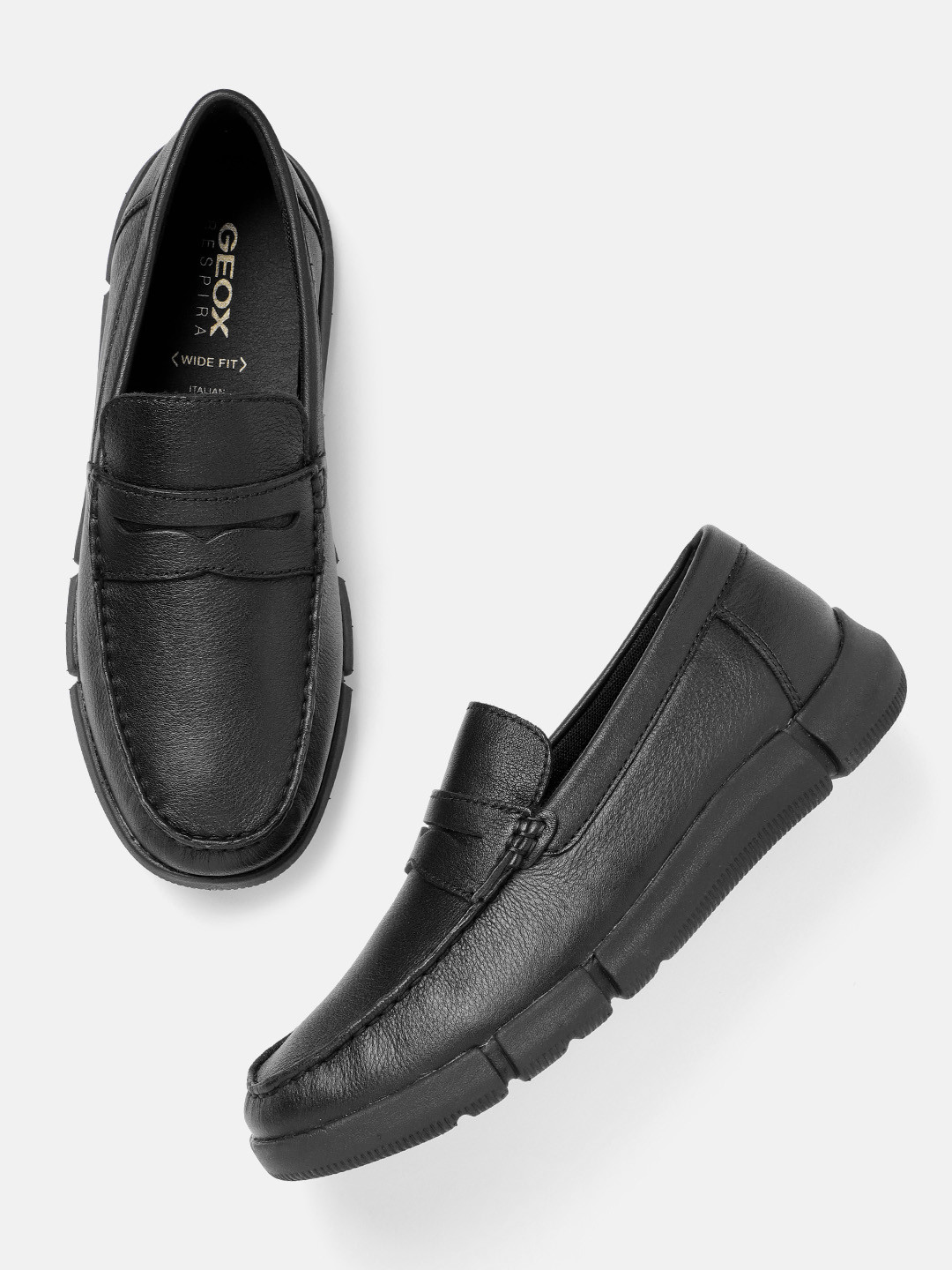 Geox Men Leather Loafers