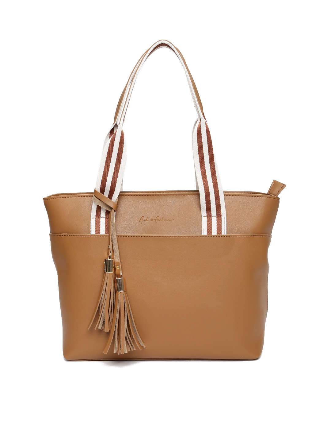 Mast & Harbour Brown Tote Bag