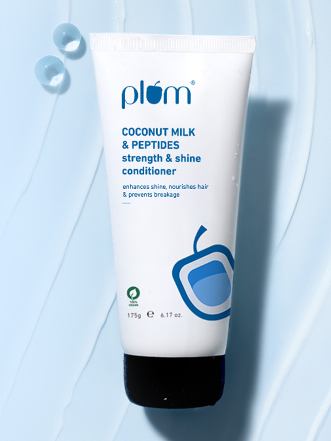Plum Coconut Milk & Peptides Strength & Shine Conditioner For Prevents Hair Breakage175 gm