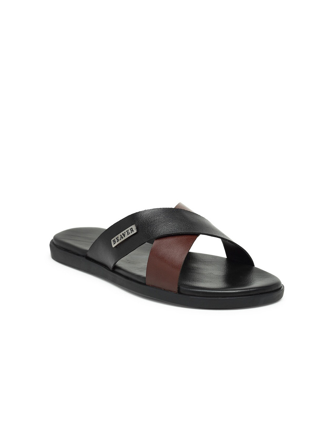 BEAVER Men Leather Comfort Sandals