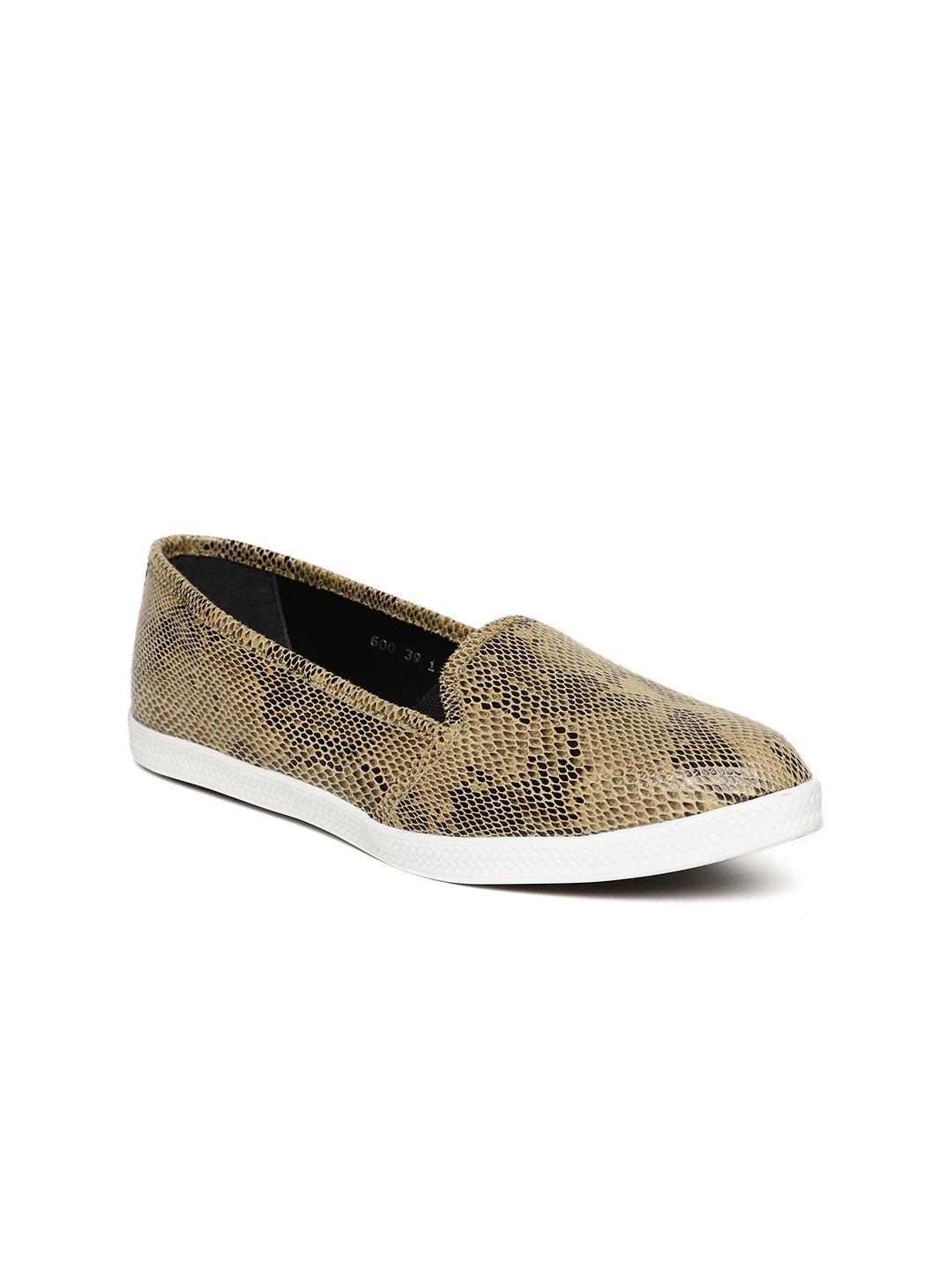 snakeskin slip ons