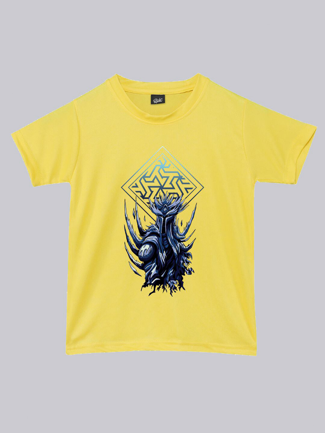 RISH Boys Graphic Printed Short Sleeves Loose Fit T-shirt