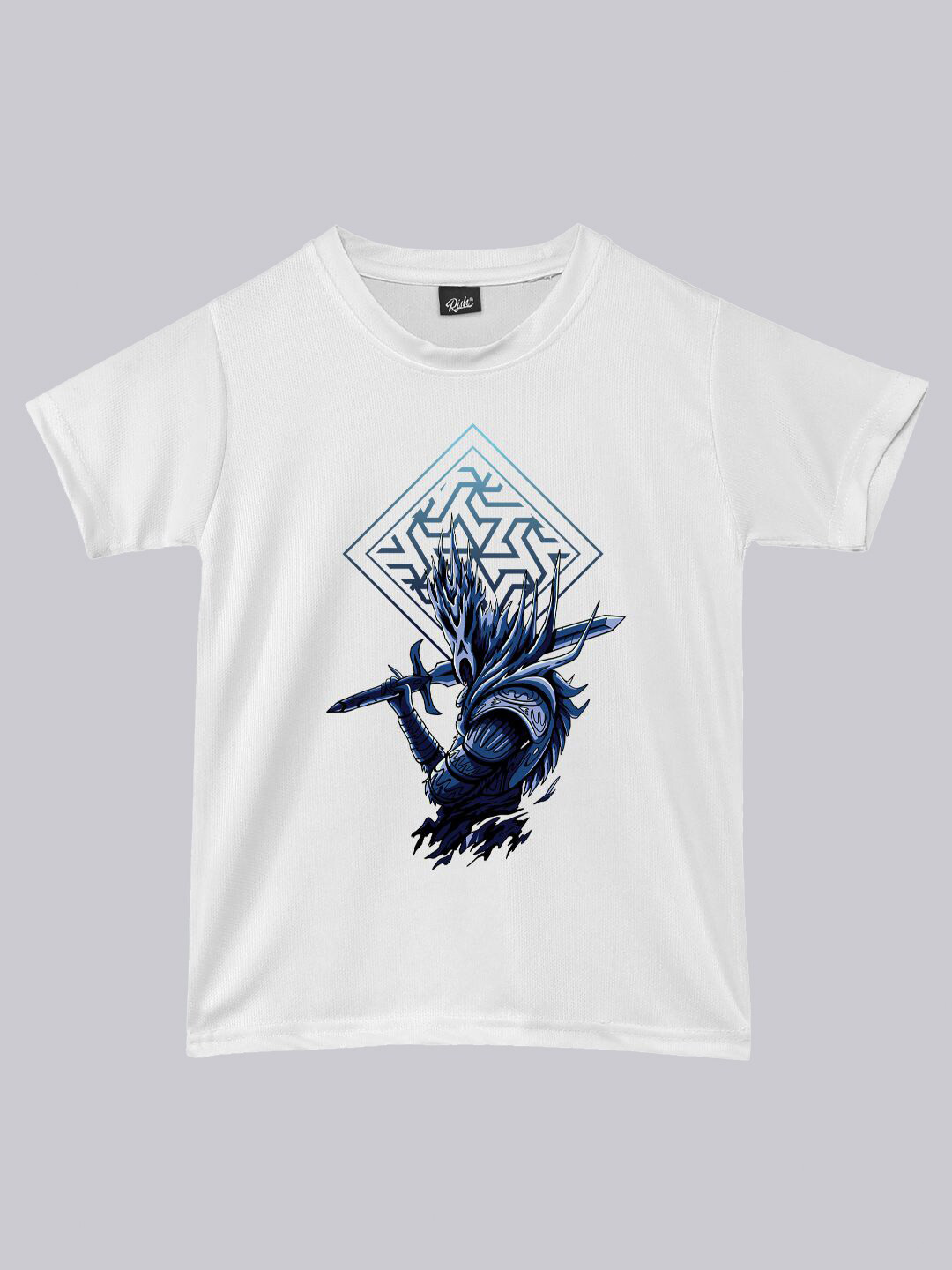 RISH Boys Dry Fit Graphic Printed Round Neck Loose T-shirt