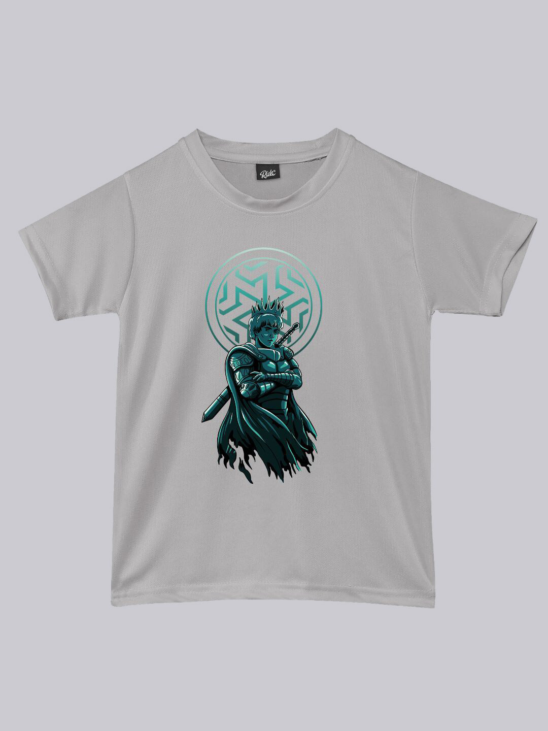 RISH Kids Printed Loose Dry Fit Round Neck Short Sleeves T-shirt
